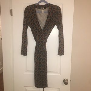 Diane von Furstenberg Jeanne Silk wrap dress